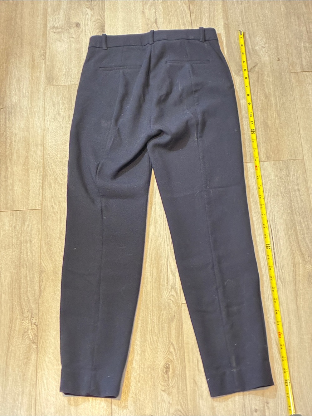 J.Crew High-Rise Cameron Navy Tailored Ankle Pants NWOT Size 0 - Picture 10 of 10